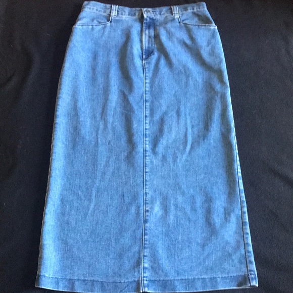 Lee Dresses & Skirts - Vintage Lee Denim Maxi skirt
